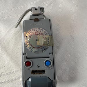 Vintage Soligor BL Deluxe Three-Way Folding Fan Camera Flash with Case - 1960s