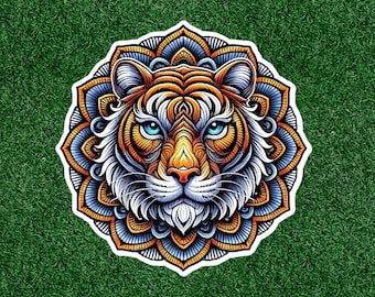 Bengal Tiger 100% waterproof vinyl sticker decal - many sizes available