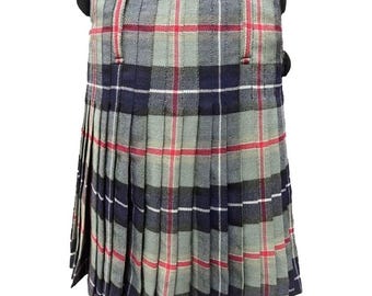 Handmade Clan Highland Jones Tartan Kilt: Traditional Scottish Menswear