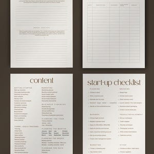 Strategic Business Planner Digital Planning Template Professional Management System Marketing Resource Collection Financial Planning Tools Complete Business Guide Entrepreneur Success Workbook Multiple Format Options Quality Design