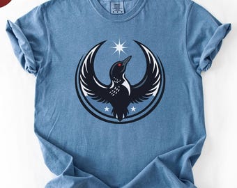 Minnesota Rebel Alliance T-shirt, MN State Bird Loon Resistance Shirt, Political Protest Tee, Minnesota Loon Starbird