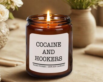 Funny Dad Gift, Funny Candles, Best Friend Gift, Custom Handmade Gift, Gift for Him, Unique Candle, Scented Natural Soy Candle, Best Seller