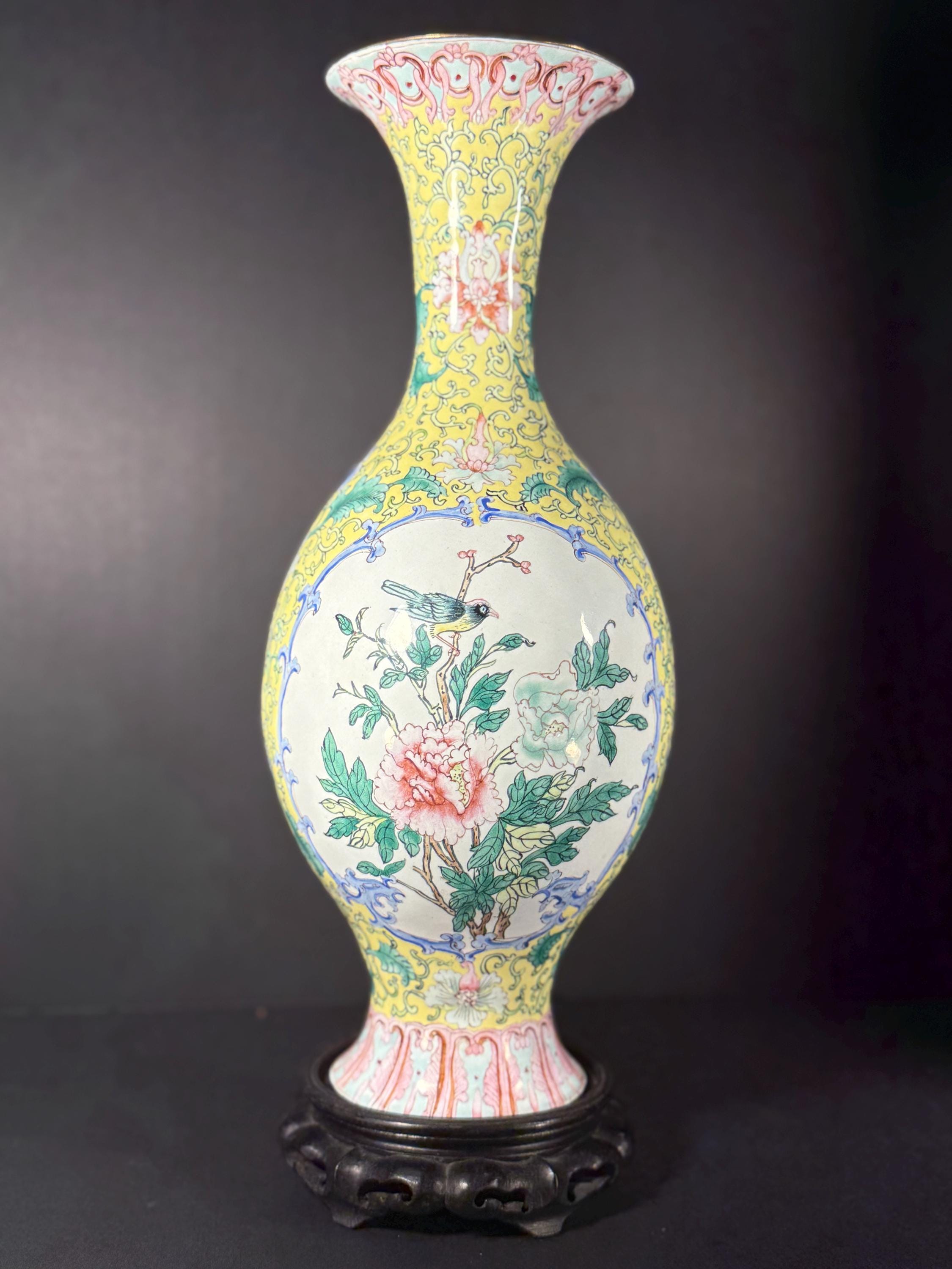 Chinese metal vase - Etsy 日本