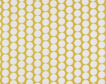JENNIFER PAGANELLI PWJP143 Tracey Saffron, Yellow polka dot fabric, Clearance DeStash Fabric, sold by the whole yard