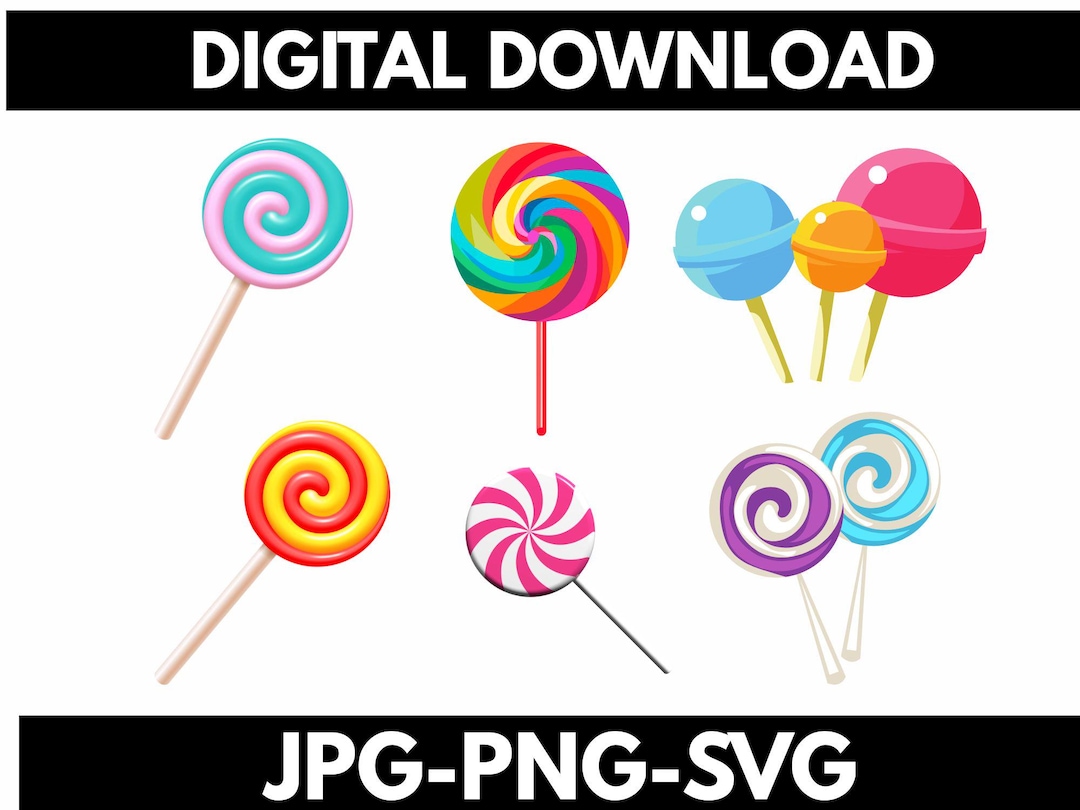 Lollipop Svg\ Cute Lollipop Svg\ Candy Svg\ Sweet Treat Svg\ Candy Cut ...