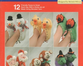 Crochet slippers through the year ebook - high quality PDF