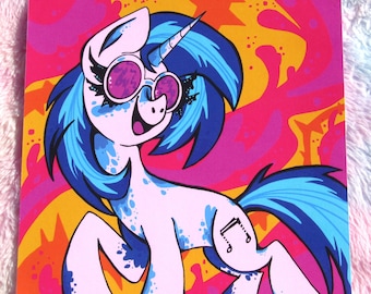 Impresión de vinilo Scratch DJ Pon3