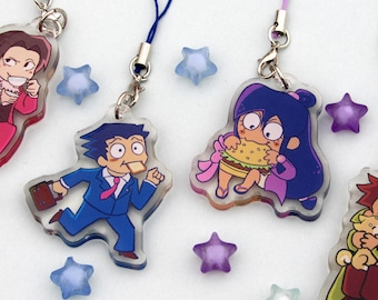 Amuletos para teléfono de Ace Attorney