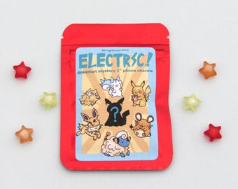 Bolsa sorpresa con amuleto misterioso de Pokémon eléctrico