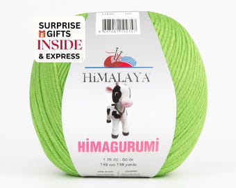 Himalaya Himagurumi Yarn – Soft Cotton Acrylic Blend for Amigurumi Toys & Baby Projects