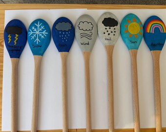 Weather Spoons, Learning Resources , Weather Forecast , School Learning ...