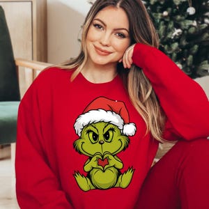 Grinch Shirt, Grinchmas Shirt, Grinch Face Shirt, Christmas Pajamas, Grinch Sweaters, Retro Christmas Shirt, Grinch Hoodie, Christmas Shirt