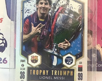 リオネル・メッシ「カップチャンピオン」Topps Match Attax 25/26