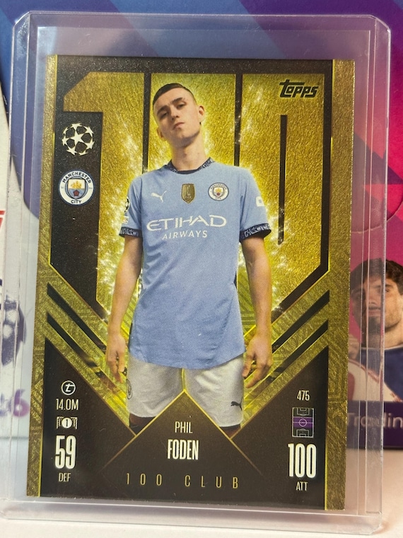 rare topps soccer cards 2022-23 UEFA Superstars Super #129 Nuno Mendes SER/199 Paris Saint-Germain Official UCL Trading Card in Raw (NM or Better) Condition : Everything Else as well as the most iconic names to grace the MLS pitch Topps 475 - Phil Foden