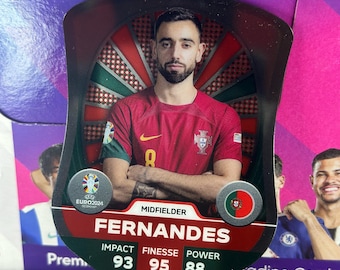 Panini Treble Bruno Fernandes 75枚限定 カード Topps Match Attax CL 23/24 Nr. 59 Bruno Fernandes Playmaker First