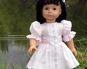 Heirloom Dress PDF Pattern: 18 Inch American Girl Doll Clothes