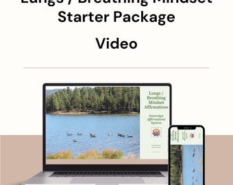 Breathing Relaxation Video: Lung Affirmations for Stress Relief (Starter Package)