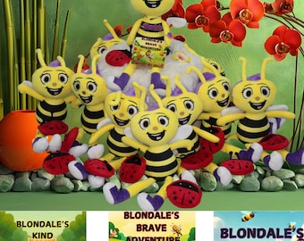 Blondale Plush + TWO Books