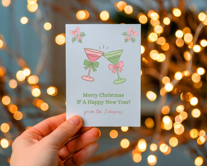 Pink Christmas Coquette Clipart Bundle Holiday Party Clipart Whimsical ...