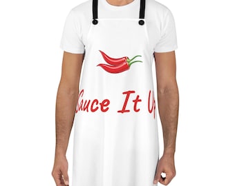 Grembiule da cucina Sauce It Up!, regalo per gli amanti del cibo