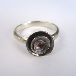 Nesting Cup Ring Sterling Silver