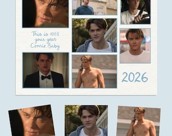 Conrad Fisher 2026 Wall Calendar | TSITP | The Summer I Turned Pretty Gift