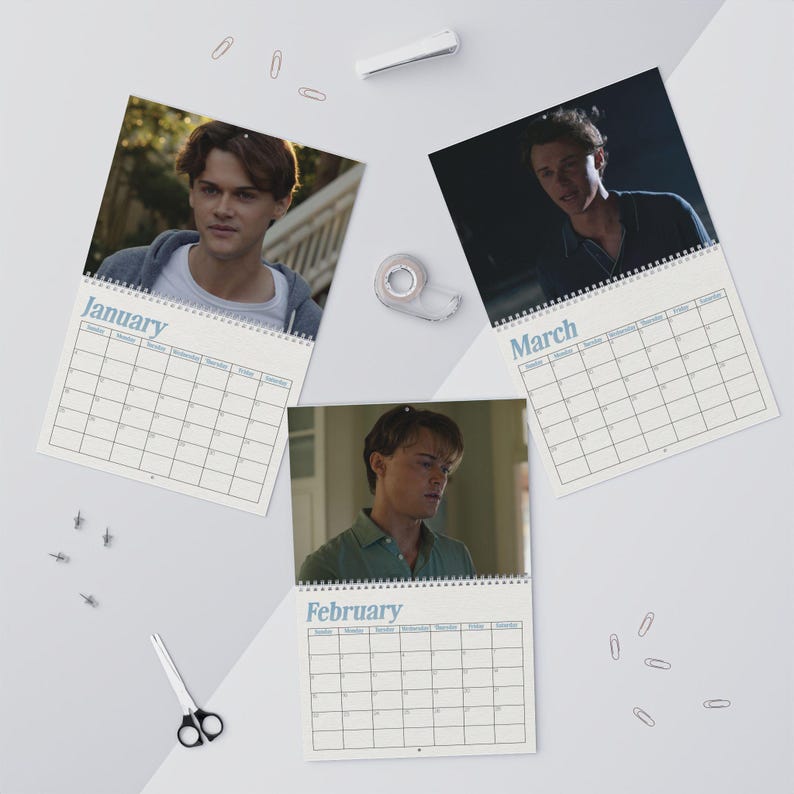 Conrad Fisher 2026 Wall Calendar | TSITP | The Summer I Turned Pretty Gift image 4