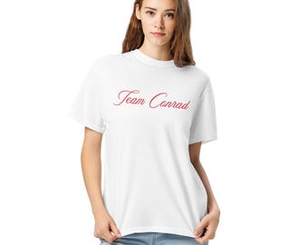 Team Conrad Soft Baumwolle T-Shirt | TSITP | Der Sommer verwandelte ich mich hübsch | Booktok Fandom T-Shirt