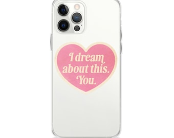 TSITP Klare Telefonhülle ""I dream about this. You"" Conrad Fischer Zitat Merch, Summer I Turned Hübsches Geschenk."