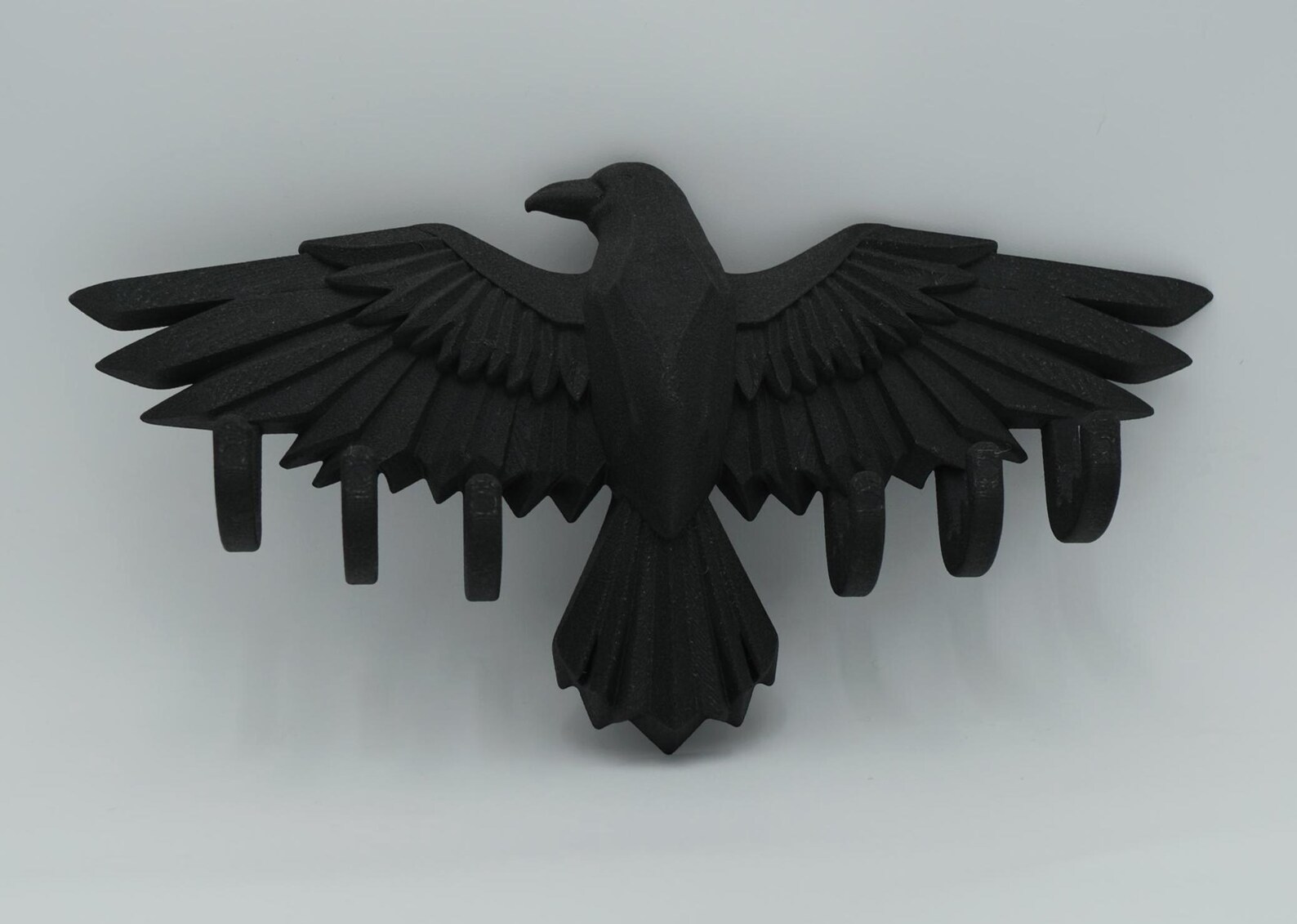 Crows Racks Raven Key Rack | Gothic Entryway Hanger | Crow Wall Art | Dark Home ...
