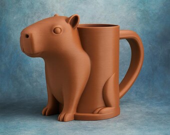 Funny Capybara Can Cooler: Novelty Meme Drink Holder