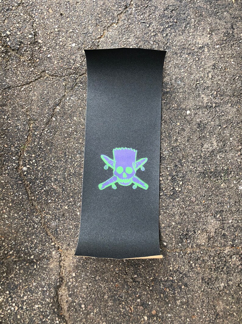 Bart Simpson FourStar Skull griptape