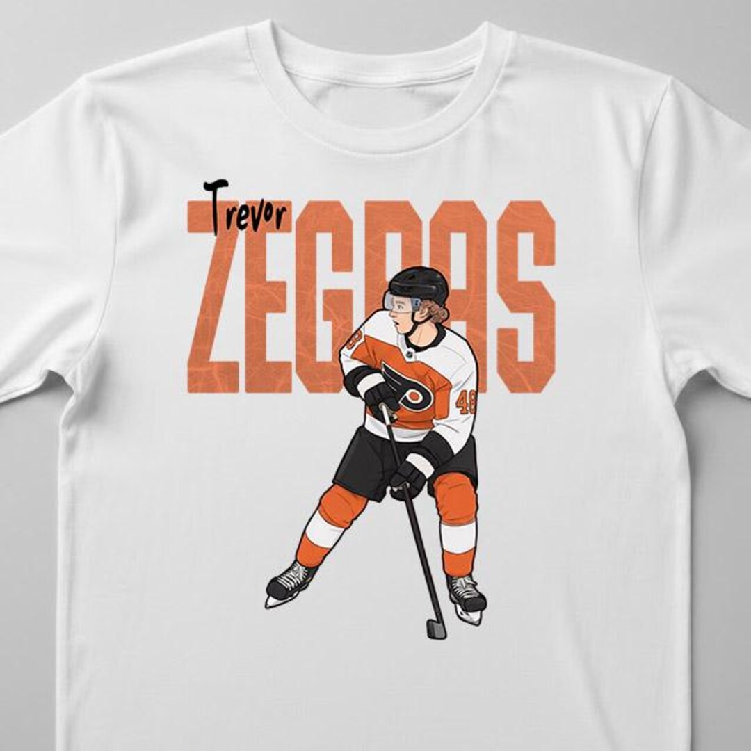 Trevor Zegras Philadelphia Flyers Unisex Ice Hockey Fan T-shirt