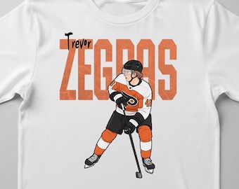 Trevor Zegras Philadelphia Flyers Unisex Ice Hockey Fan T-shirt
