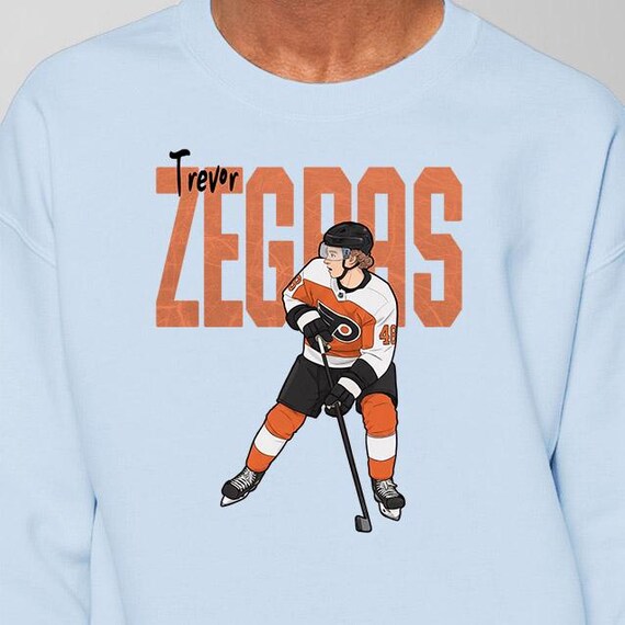 Trevor Zegras Philadelphia Flyers Unisex Ice Hockey Fan T-shirt