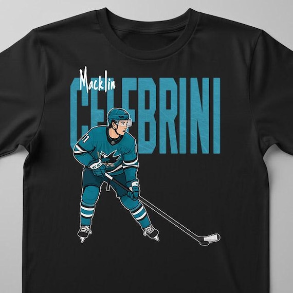 Macklin Celebrini San Jose Sharks Unisex Ice Hockey Fan T-shirt