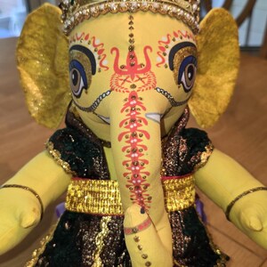 Medium Ganesha Doll 13" image 1