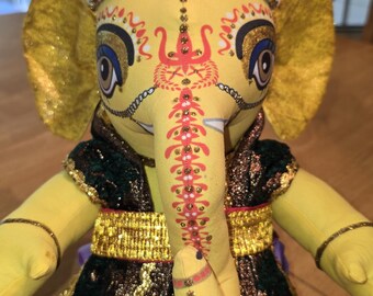 Medium Ganesha Doll 13"