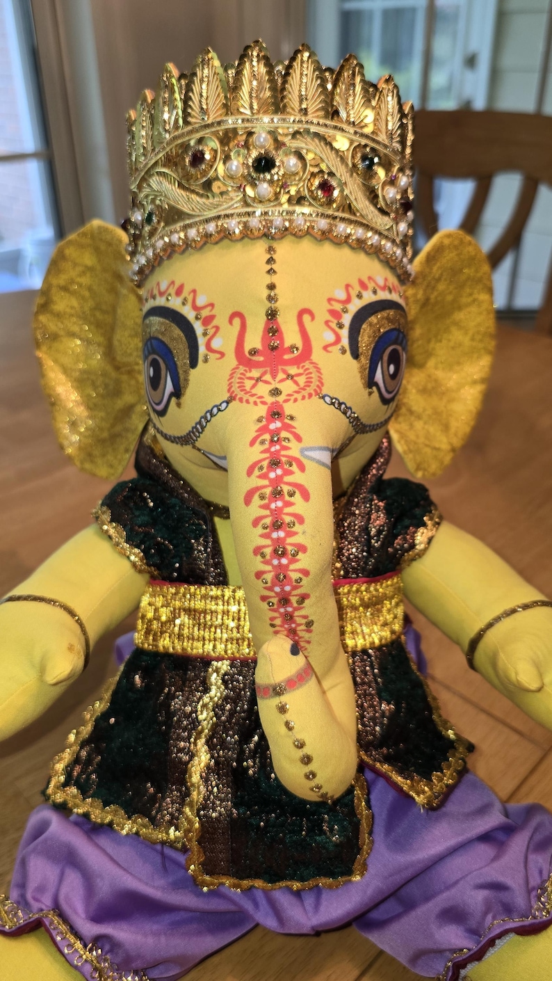 Medium Ganesha Doll 13" image 1