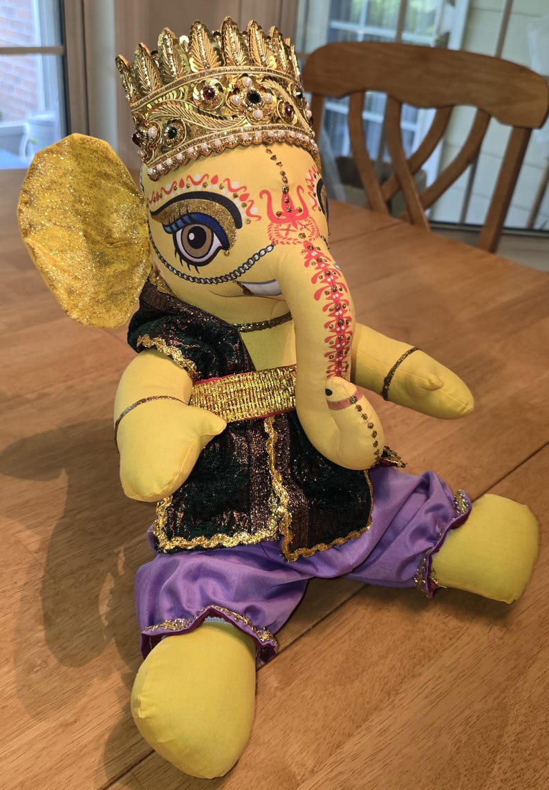 Medium Ganesha Doll 13" image 4