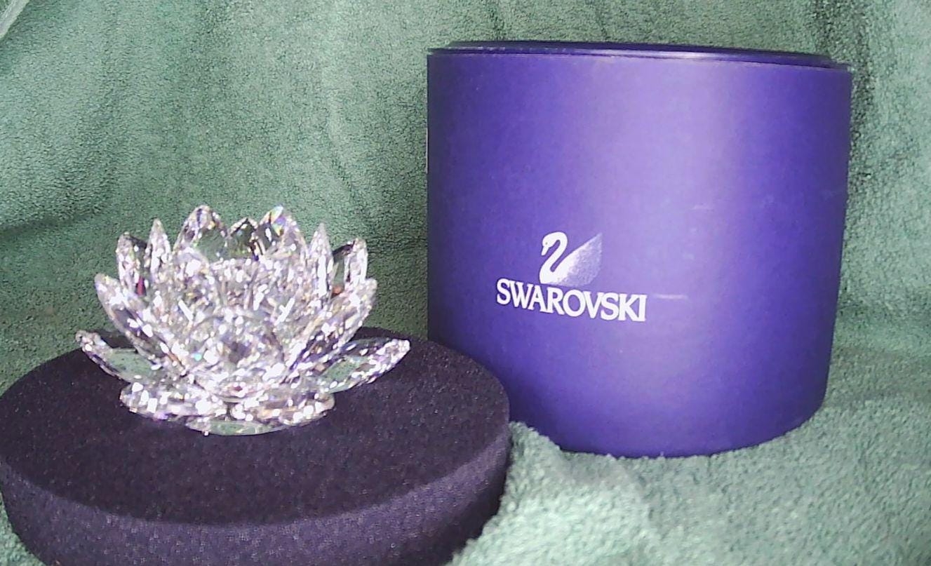 Swarovski Water Lily Candle Holder - Etsy
