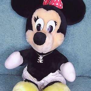 Authentic Vtg Disney Minnie Mouse Plush Stuffed Animal 14 Tall image 2