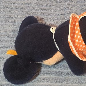 Vintage Walt Disney Plush Minnie Mouse California Stuffed Toys Orange Dress image 4