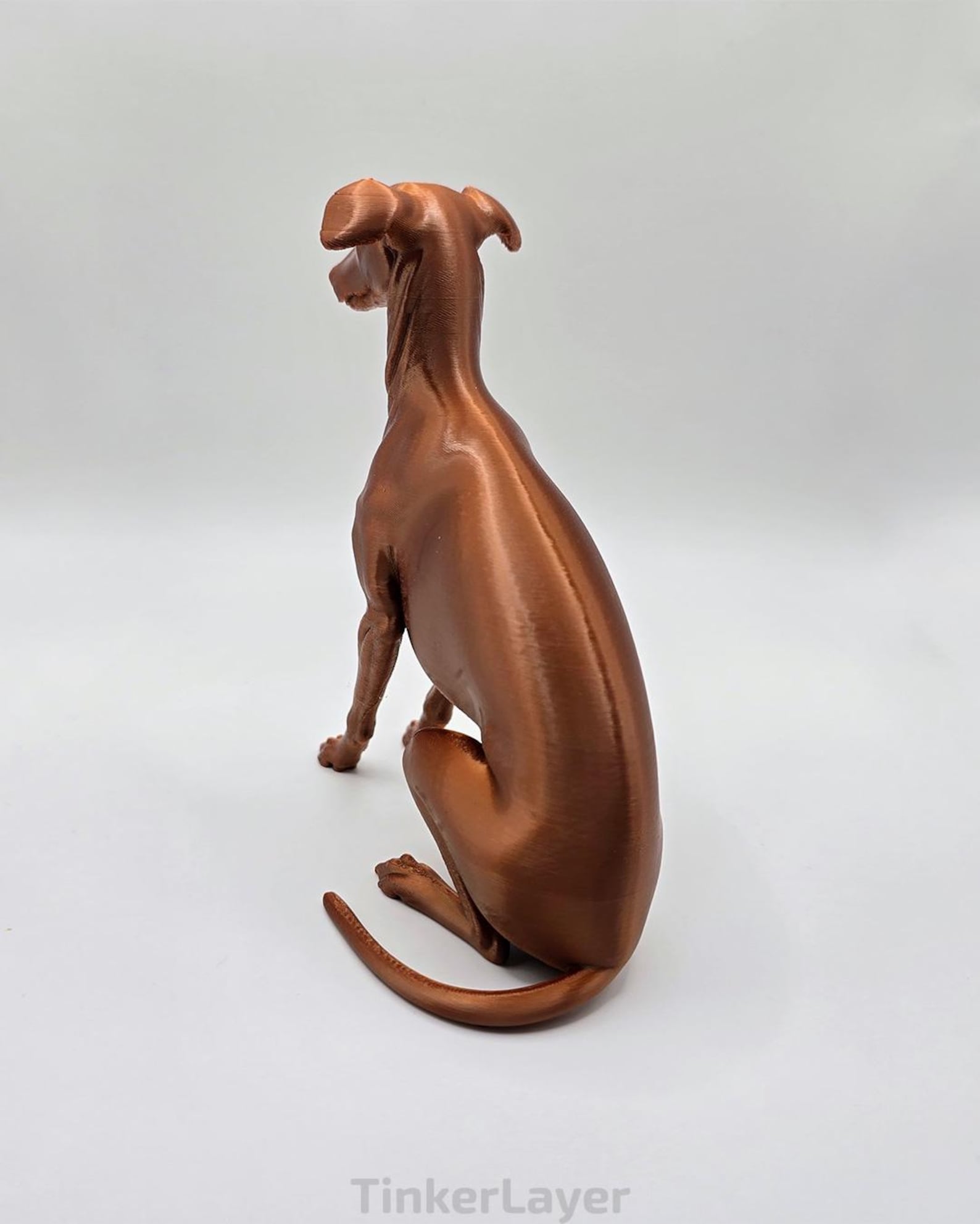 3D Printed Sitting Whippet Greyhound Dog Statue Minimalist Sighthound 3d-printed-sitting-whippet-greyhound-dog-statue-minimalist-sighthound