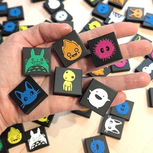 Qwirkle board game: Ghibli-Miyasaki inspired/themed afbeelding 3