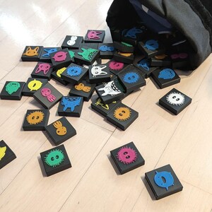 Qwirkle board game: Ghibli-Miyasaki inspired/themed afbeelding 5