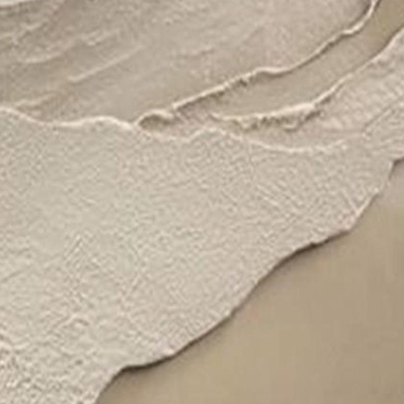 Large Textured Wall Art, Beige & White Abstract Painting, Minimalist 3D Art, Wabi Sabi Decor, Neutral Oversized Painting, Bedroom Wall Decor