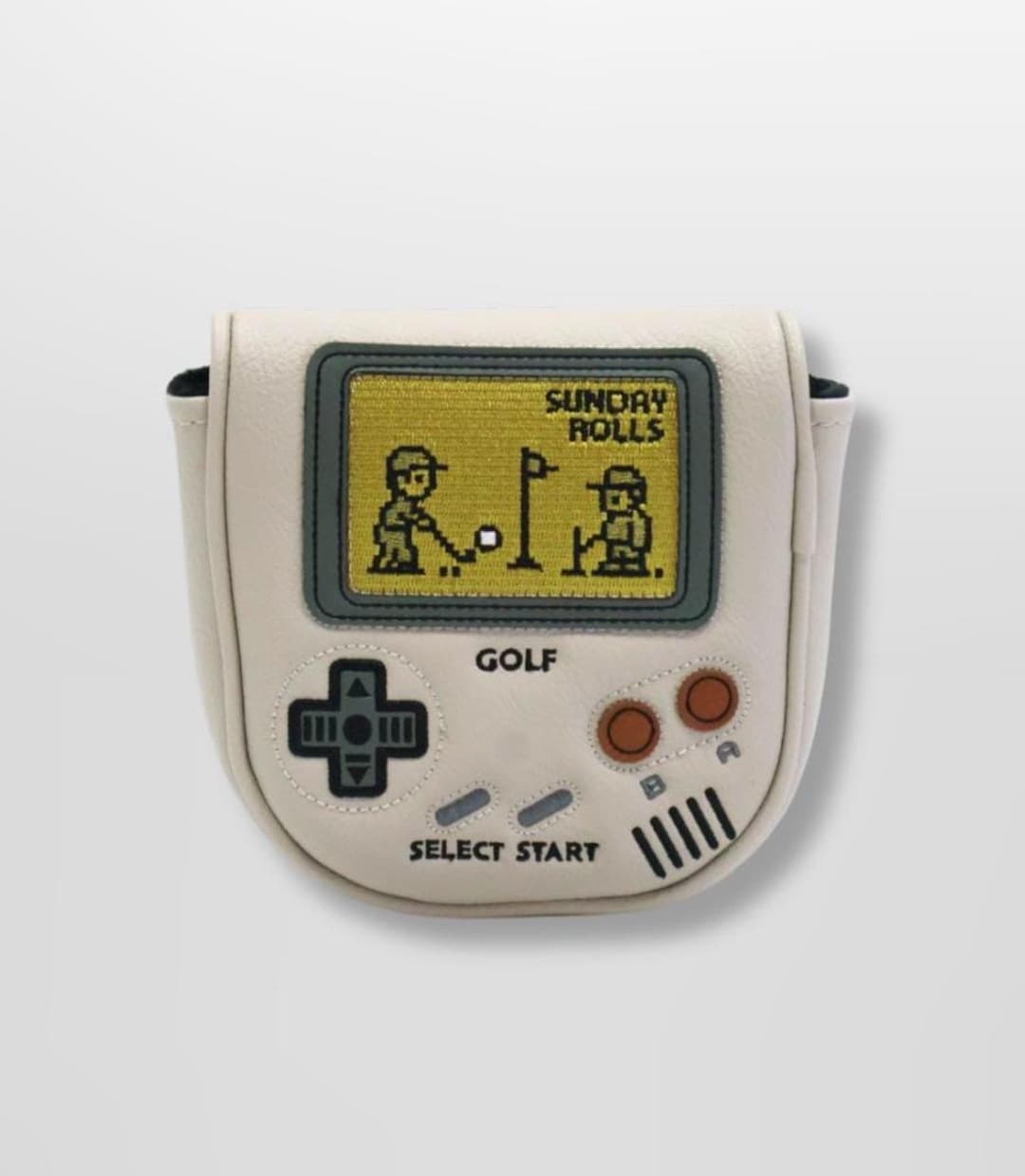 Center-shafted Mallet Golf Putter Headcover. L.A.B. Putter