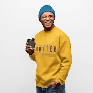 Salted Stick of Butter Unisex Heavy Blend™ Crewneck Sweatshirt; Gift for Foodie Bakers Chefs