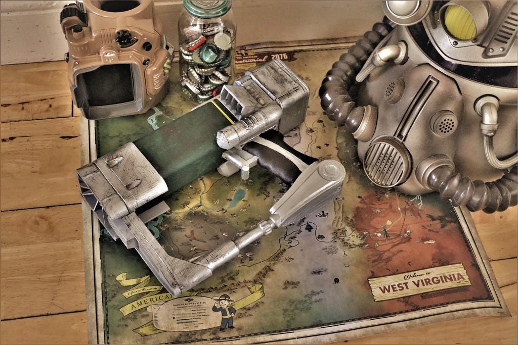 Fallout laser rifle - Etsy 日本